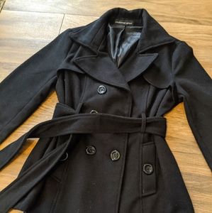 Black women's Peacoat